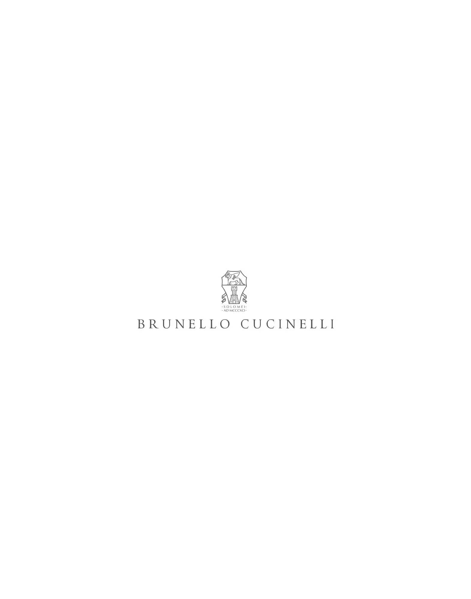 布边装饰围巾 灰色 男款 - Brunello Cucinelli - Placeholder